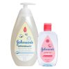 Combo 1 Tắm gội dịu nhẹ như bông Johnson's baby cotton touch 500ml và 1 Nước hoa hương phấn hoa Johnson Baby (125ml)