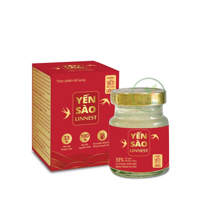 Yến Sào Linnest Fucoidan JP bổ sung dưỡng chất, tăng cường sức khỏe