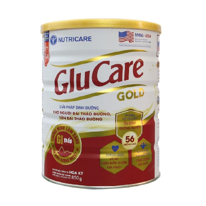Sữa bột GLUCARE GOLD - 850gr - Nutricare