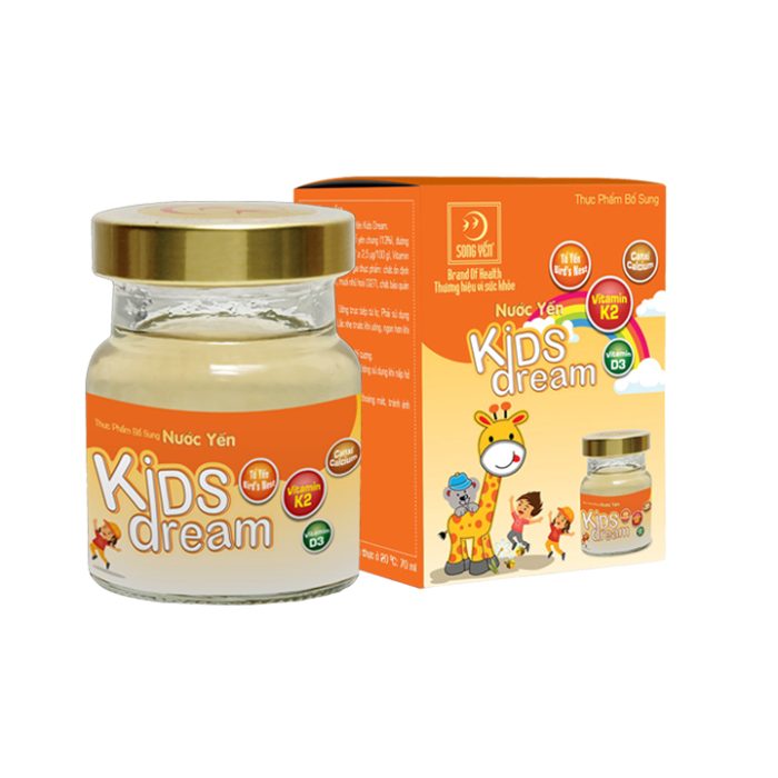 Thực phẩm bổ sung - Nước Yến Kids Dream - Hộp 1 lọ 70ml